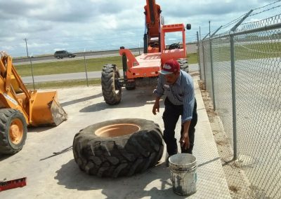 Professional Roadside Tire Change
